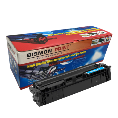 ตลับหมึกเทียบเท่า Toner Cartridge Compatible Canon 054 Cyan, CRG054 Remanufactured